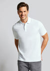 Bugatti Pique Polo Shirt, White