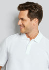 Bugatti Pique Polo Shirt, White