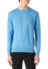 Bugatti Round Neck Sweater, Blue