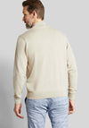 Bugatti Troyer Half Zip Sweater, Beige