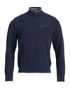 Bugatti Troyer Half Zip Sweatshirt, Navy