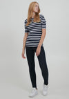 B.Young Pamila Stripe T-Shirt, Black & White