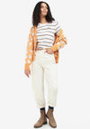 Barbour Womens Picnic Striped T-Shirt, White Multi