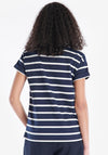 Barbour Womens Otterburn Stripe T-Shirt, Navy
