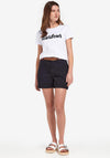 Barbour Womens Otterburn T-Shirt, White & Navy