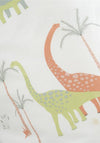 Bianca Home Kids Dinosaur Print Duvet Cover, Natural
