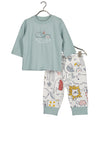 Blue Seven Baby Boy Not Wild About Bedtime Pyjamas, Green