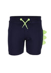 Blue Seven Baby Boy Dino Short, Navy