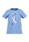 Blue Seven Baby Girl Under The Sea Tee, Blue