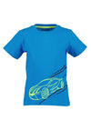 Blue Seven Boy Glow In The Dark Tee, Blue