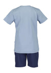 Blue Seven Boy Beach Days Short Set, Blue