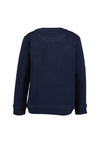 Blue Seven Girl Floral Long Sleeve Sweatshirt, Navy