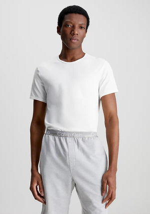 Calvin Klein 2 Pack Modern Cotton Stretch T-Shirts, White