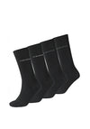 Calvin Klein 4 Pair Socks, Black