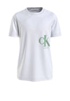 Calvin Klein Jeans Spray Logo T-Shirt, Bright White