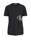 Calvin Klein Jeans Spray Logo T-Shirt, CK Black