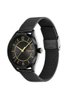 Calvin Klein Ladies Mesh Strap Watch, Gold & Black