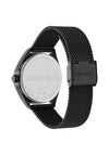 Calvin Klein Ladies Mesh Strap Watch, Gold & Black