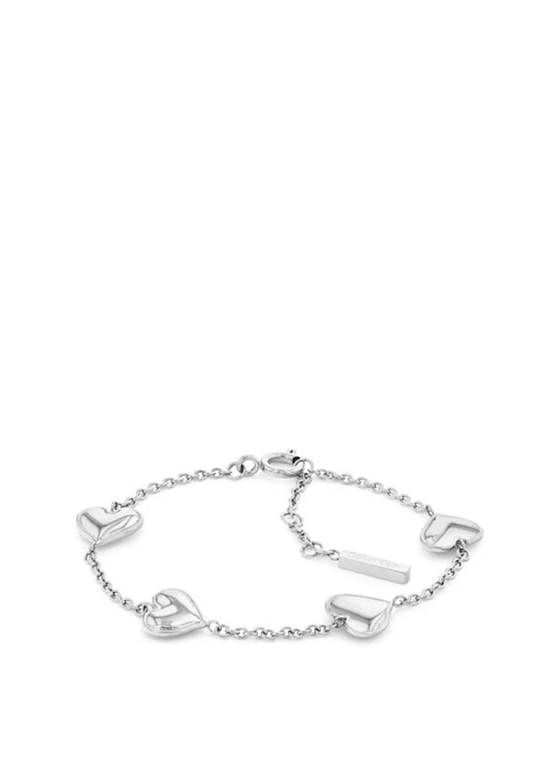 Calvin Klein Love Heart Bracelet, Silver