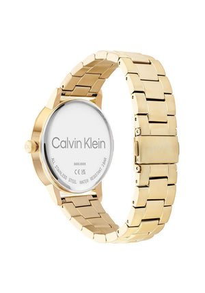 Calvin Klein Mens Champagne Dial Watch, Gold