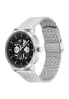 Calvin Klein Mens Mesh Strap Watch, Silver