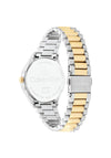 Calvin Klein Ladies Monogram Dial Two-Tone Watch, Silver & Gold