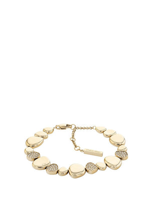 Calvin Klein Pebble Bracelet, Gold