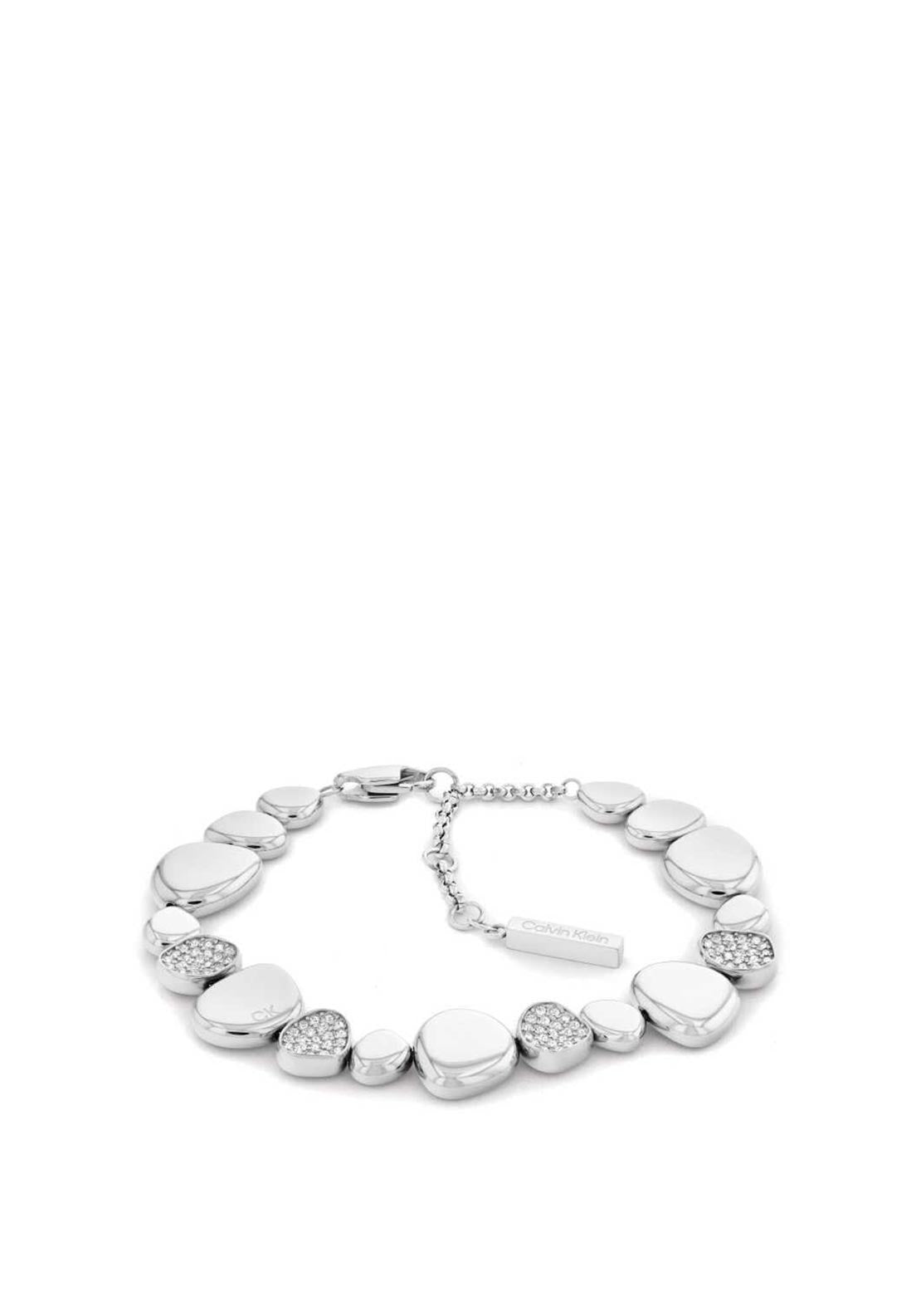 Calvin Klein Pebble Bracelet, Silver