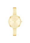 Calvin Klein Ladies Monogram Bracelet Watch, Gold