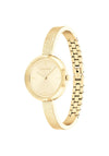 Calvin Klein Ladies Monogram Bracelet Watch, Gold