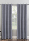 FRD Canvas Blackout Eyelet Readymade 90x90 Curtains, Delft