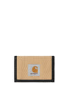 Carhartt WIP Alec Velcro Wallet, Dusty H Brown