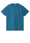 Carhartt American Script Short Sleeve T-Shirt, Amalfi
