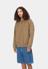 Carhartt WIP American Script Crew Neck Sweatshirt, Buffalo