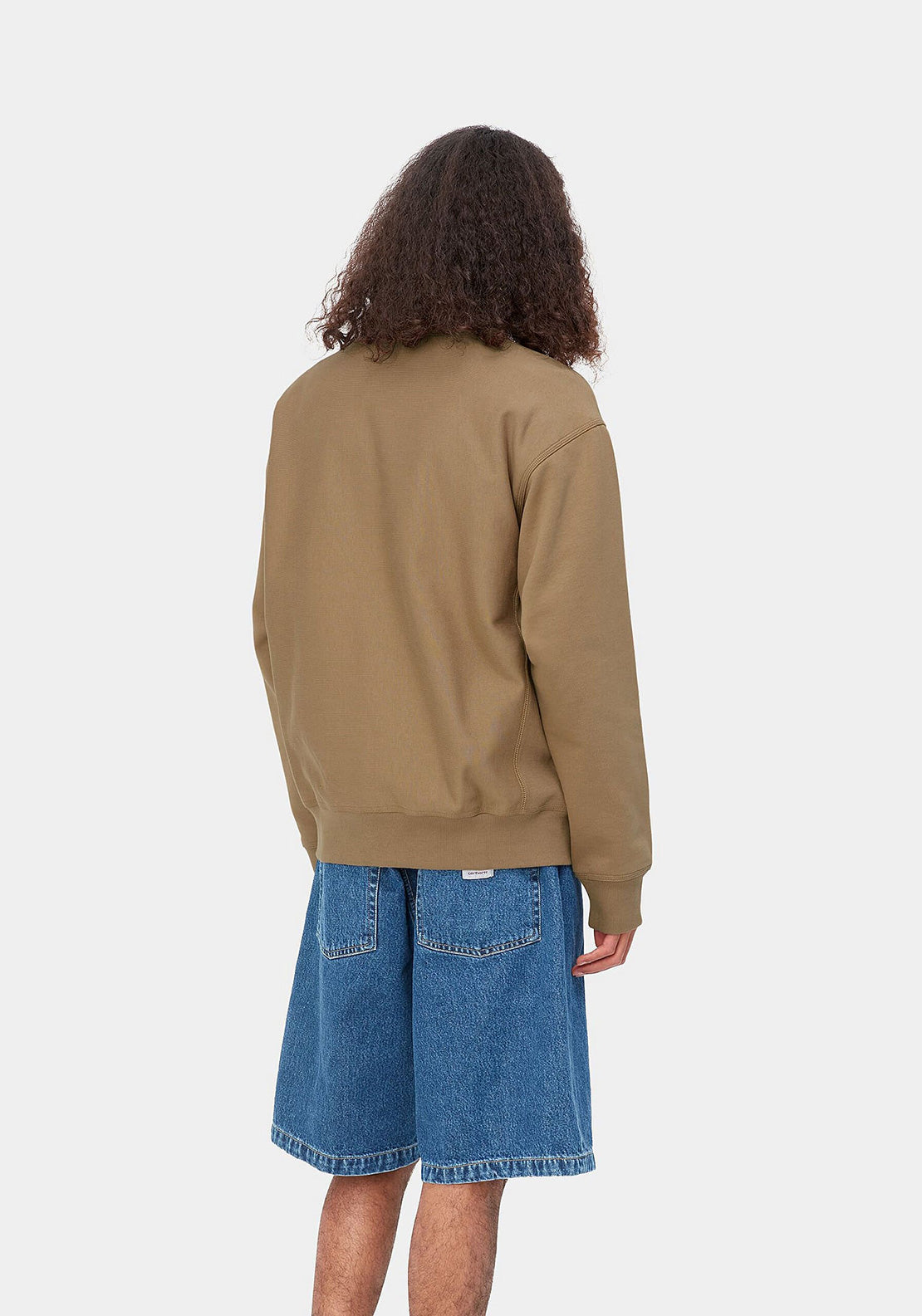 Carhartt WIP American Script Crew Neck Sweatshirt, Buffalo