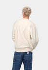 Carhartt WIP American Script Crew Neck Sweatshirt, Natural