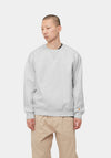 Carhartt WIP Chase Crew Neck Sweatshirt, Ash Heather