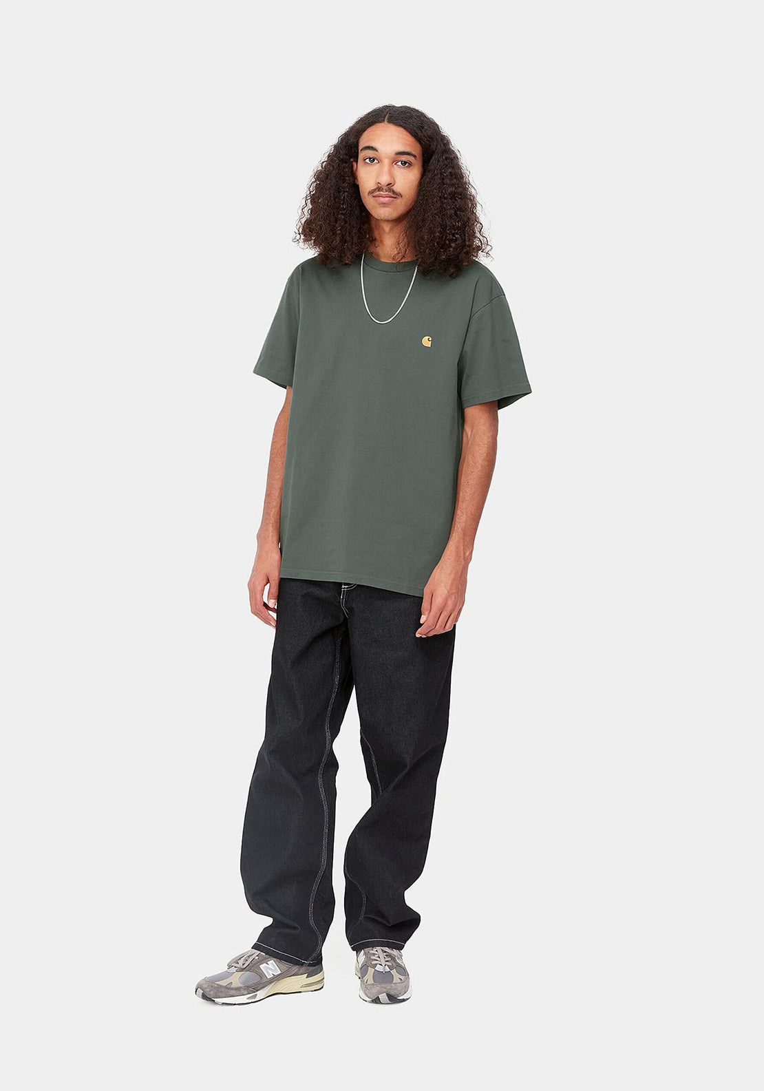Carhartt Chase Crew Neck T-Shirt, Jura