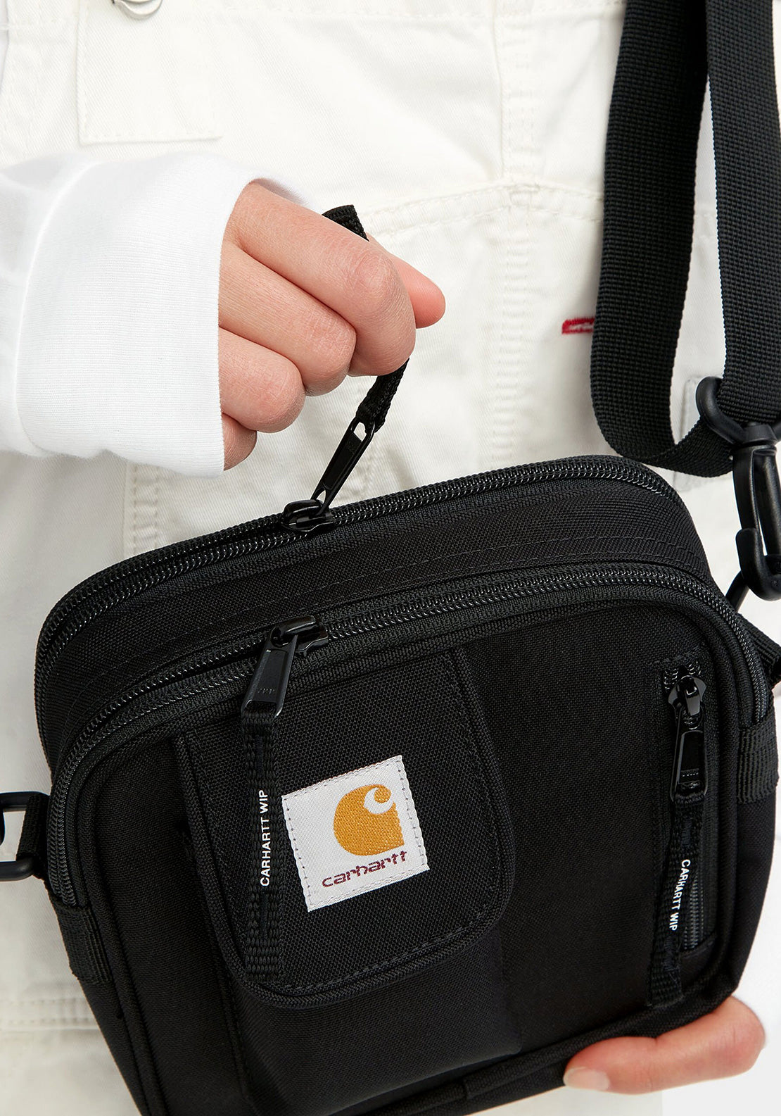 Carhartt Essentials Small Crossbody Bag, Black