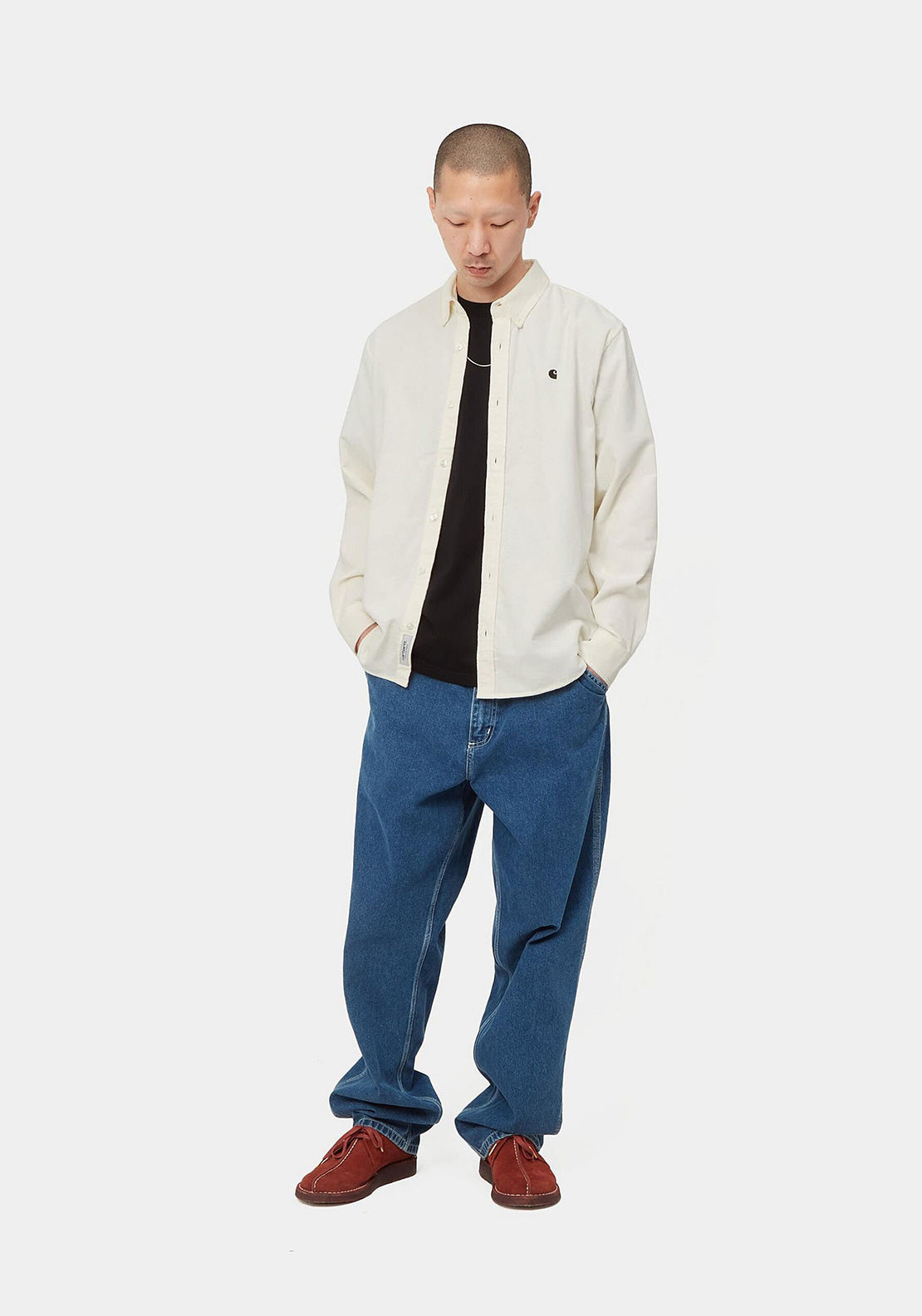 Carhartt Maddison Fine Cord Shirt, Wax