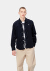 Carhartt Maddison Fine Cord Shirt, Dark Navy