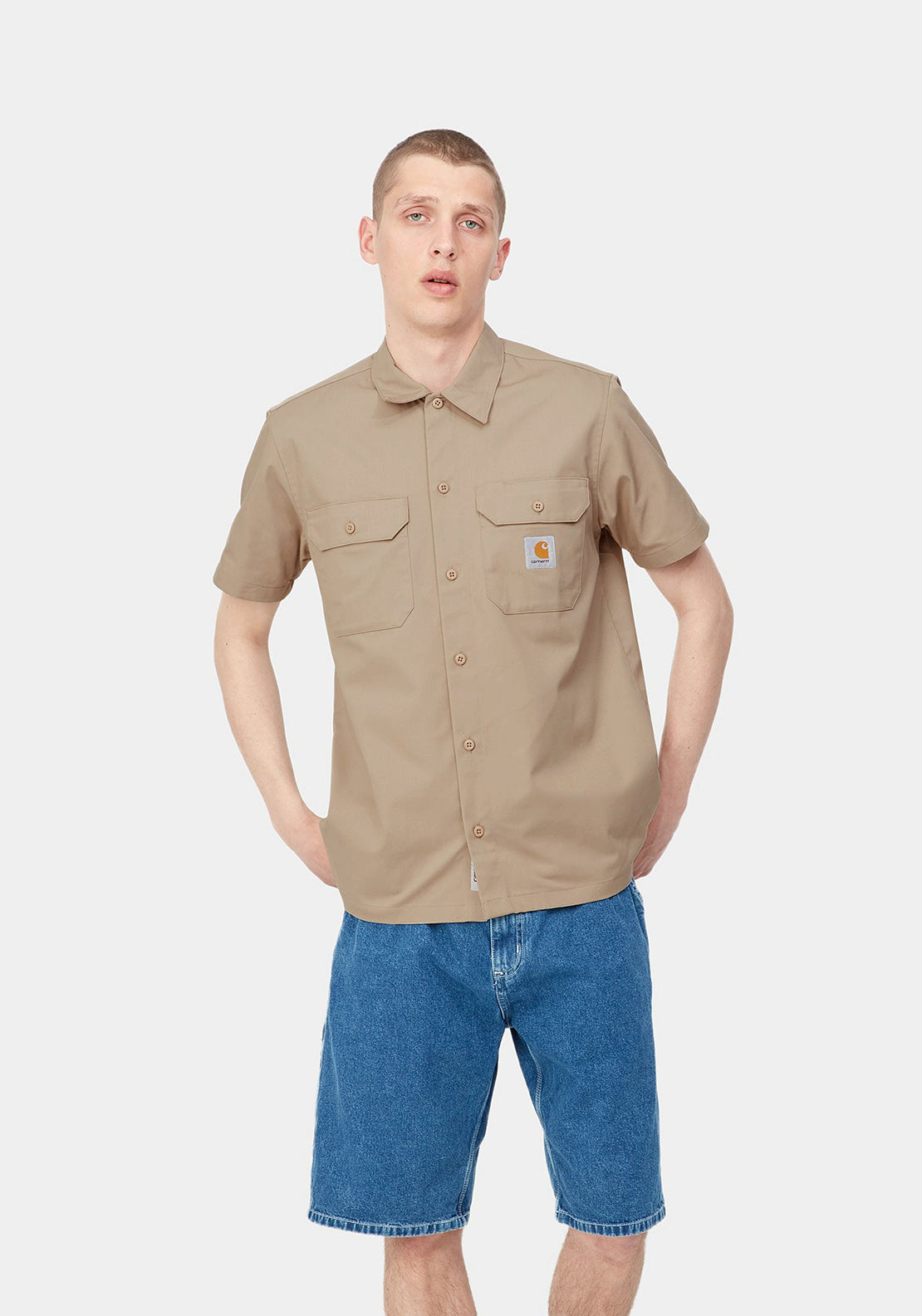 Carhartt WIP Master Short Sleeve Shirt, Wall
