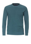 Casa Moda Crew Neck Sweater, Light Hydro