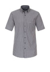 Casa Moda Short Sleeve Check Shirt, Garnet