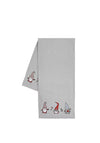 Catherine Lansfield Christmas Gnomes Table Runner, Grey
