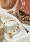 ChloBo Forever and Always Pearl Bracelet, Gold