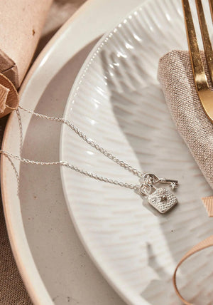 ChloBo Unlock Magic Necklace, Silver