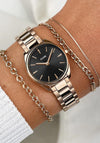 Cluse Feroce Mini Ladies Watch, Rose Gold & Black