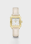 Cluse Gracieuse Petite Croc Strap Watch, Gold