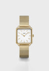Cluse La Tetragone Mesh Watch, Gold